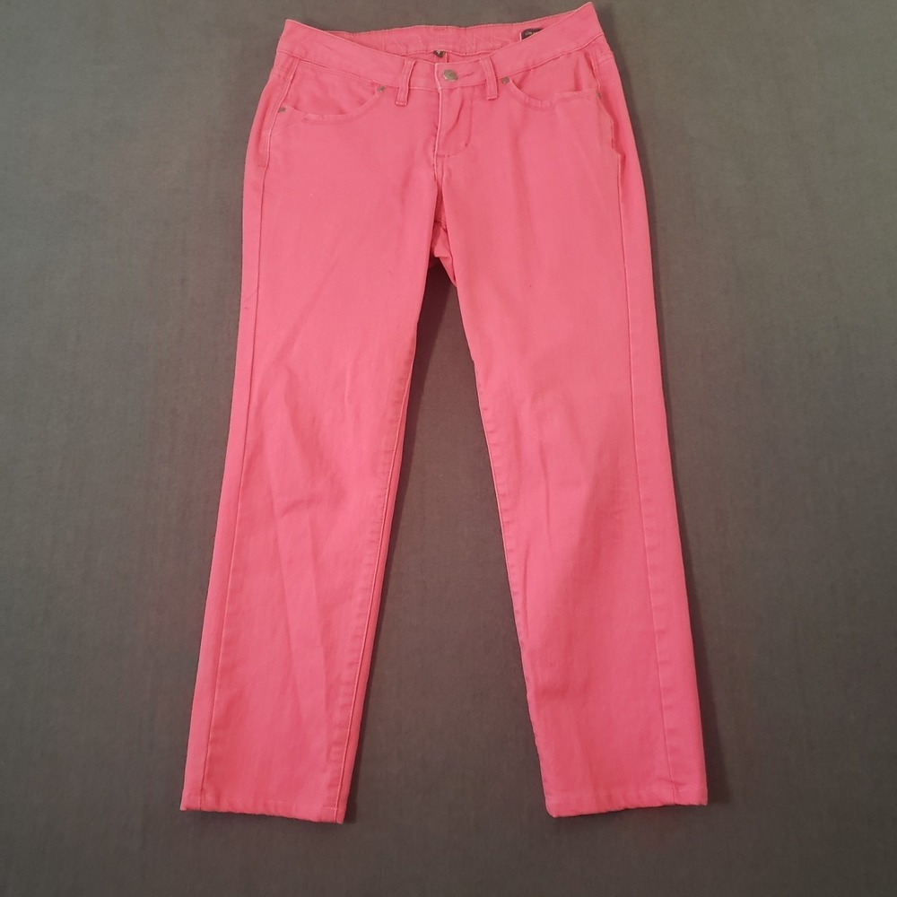 Jag‎ Jeans Womens Size 4 Pink Low Rise Slim Ankle